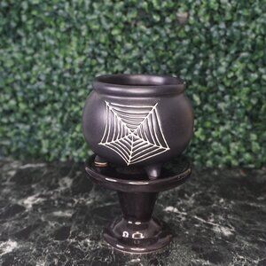 Spider Web Cauldron Mug